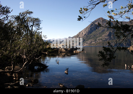 Yuco beach 5 - Lago Lacar - Lanin NP Foto Stock