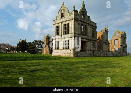 Inghilterra, Shropshire, Moreton Corbet. Moreton Corbet Castello. Foto Stock