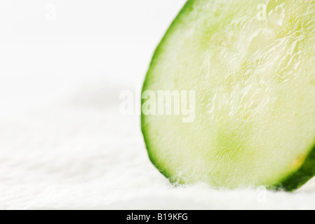 Cucumber Slice, close-up Foto Stock