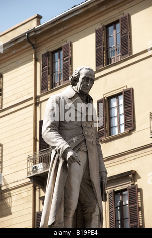 Joseph Louis Lagrange statua in Torino. Foto Stock