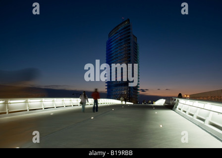 Expo Saragozza 2008. Torre d'acqua. Foto Stock