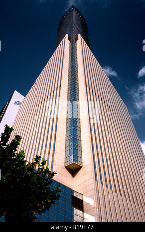 Settembre 23, 2006 - Banca di Cina capo ufficio torre presso il Quartiere Finanziario di Lujiazui in Shanghai Pudong. Foto Stock