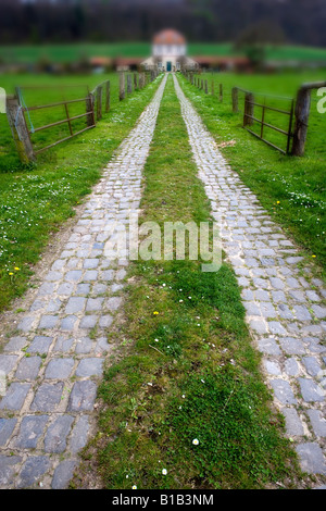 La vita nel paese in cui il sogno della casa della propria Foto Stock