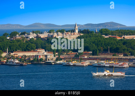 Il palazzo di Topkapi a Istanbul Foto Stock