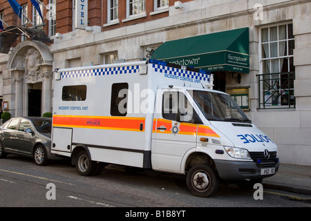 British Transport Police, incidente, l'unità di comando centro di Londra Foto Stock