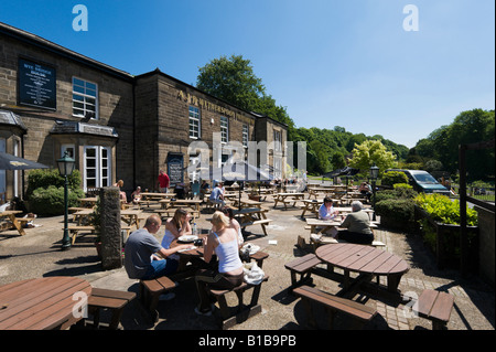 Il memorandum di Wye Bridge House pub Wetherspoons, Buxton, Peak District, Derbyshire, Inghilterra Foto Stock