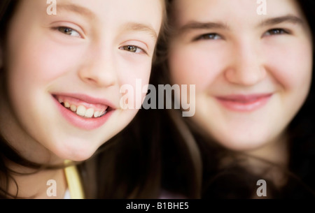 Due ragazze Foto Stock
