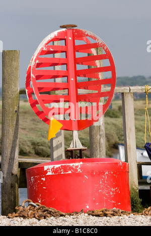 La boa Morston Quay, North Norfolk Foto Stock