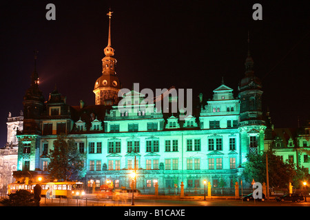 -Castello Residenzschloss- a Dresda, Germania Foto Stock