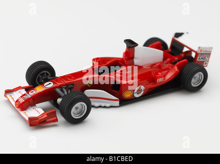 Ferrari grand prix formula 1 auto run fare di modello Foto Stock