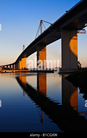 Strutture / Ponti. 'Melbourne s Westgate Bridge' Melbourne Australia. Foto Stock