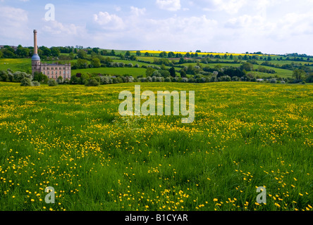 Bliss Tweed Mill un ex stabilimento ora convertito in appartamenti a Chipping Norton in Cotswolds Oxfordshire Inghilterra Foto Stock