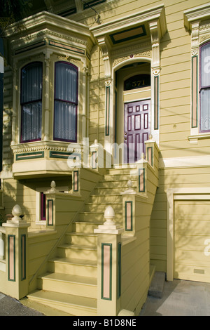 Casa vittoriana Potrero Hill San Francisco California USA Foto Stock