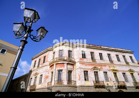 Italia, Sardegna, Oristano, Piazza Eleonora d'Arborea Foto Stock