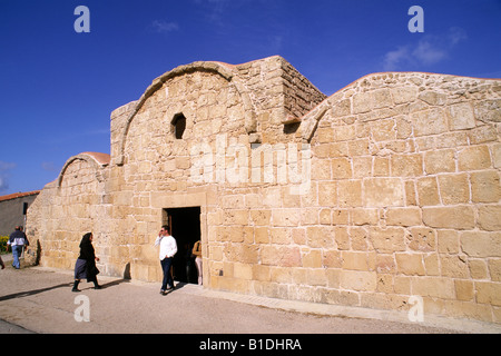 Italia, Sardegna, chiesa di San Giovanni in Sinis Foto Stock