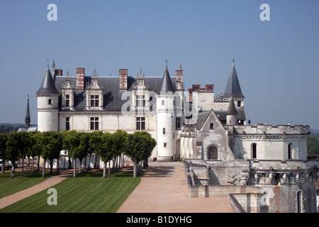 Chateau d Amboise Valle della Loira in Francia Foto Stock