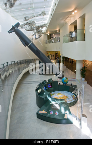 Un modello di un missile di crociera in Nagasaki il Museo della Bomba Atomica Foto Stock
