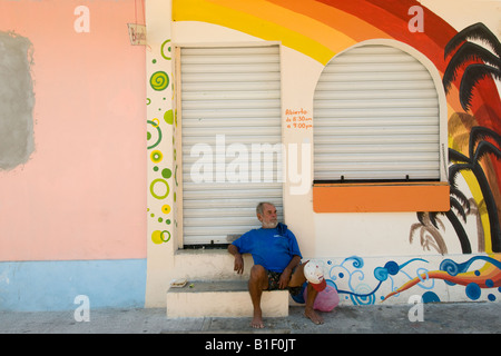 Isla Mujeras Isola delle donne Messico Foto Stock