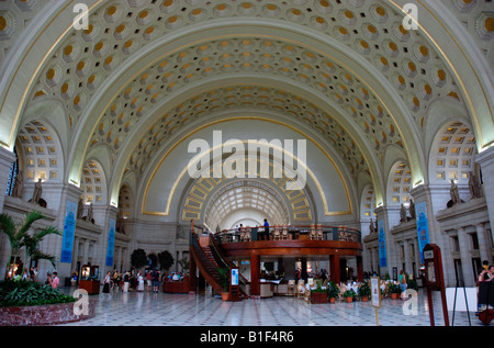 Stazione Union interno sala principale a Washington DC Foto Stock