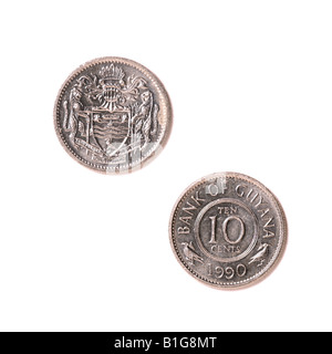 'Moneta di guyanan' Foto Stock