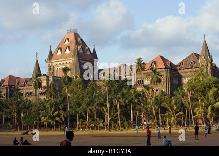 Mumbai Bombay in India Maidan ovale Alta Corte Foto Stock