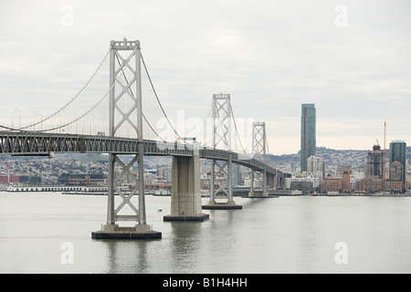 Ponte della Baia di san francisco Foto Stock