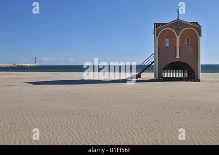 Port-la-Nouvelle beach Foto Stock