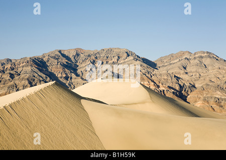 Dune di sabbia del parco nazionale della Valle della Morte Foto Stock