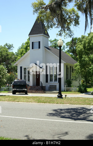 Nostra Signora Stella del mare Cappella, St Marys Georgia Foto Stock