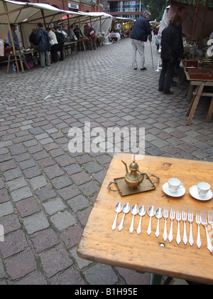 Una scena a Berlino, Germania Foto Stock