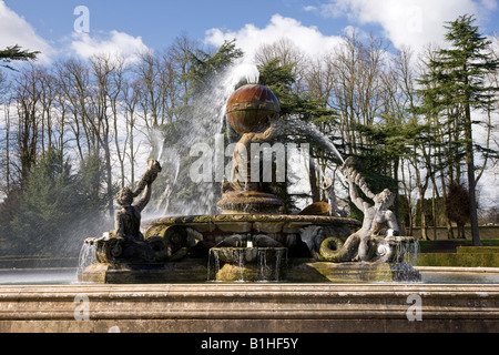 La fontana Castle Howard vicino a Malton North Yorkshire Foto Stock