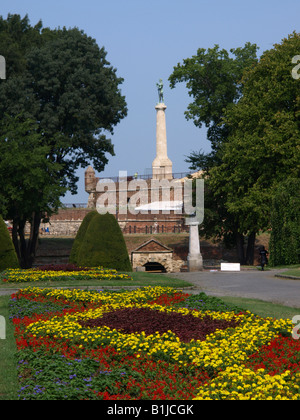 Kalemegdan, Victor - la protezione di Belgrado, Serbia e Montenegro Foto Stock