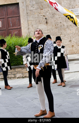 Festival Balestro del Girifalco a Massa Marittima Foto Stock