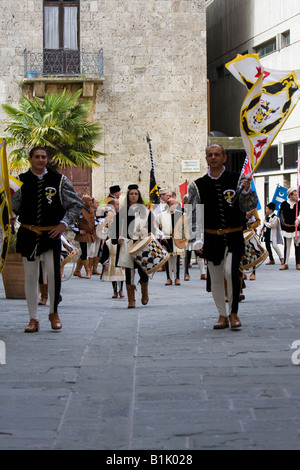 Festival Balestro del Girifalco a Massa Marittima Foto Stock