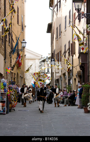 Festival Balestro del Girifalco a Massa Marittima Foto Stock