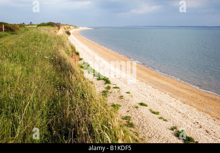 La spiaggia a Gosport Hampshire Inghilterra Foto Stock