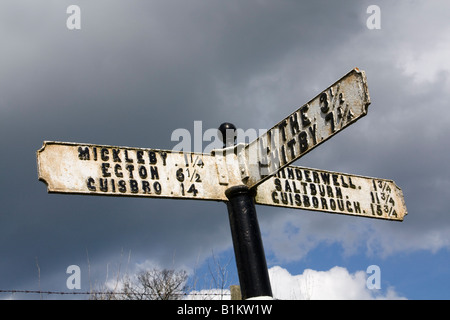 Ellerby villaggio vicino Runswick North York Moors National Park Foto Stock