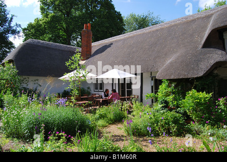 Il vecchio Paglia (Enid Chelmsford dell ex casa), Coldmoorholme Lane, Bourne End, Buckinghamshire, Inghilterra, Regno Unito Foto Stock