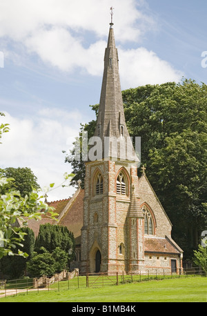 Santa Maria Vergine chiesa parrocchiale, Preston Candover, Hampshire Foto Stock