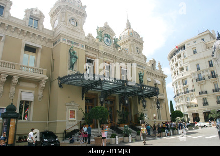 Il PRINCIPATO DI MONACO il Casinò di Monte Carlo inaugurato nel 1878 Foto Stock