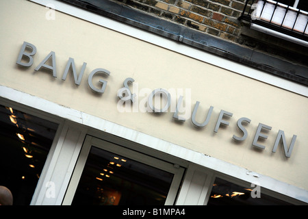 Bang & Olufsen store, Londra Foto Stock