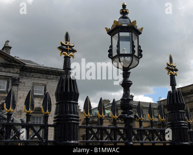 Ornate street luci di lampade Foto Stock