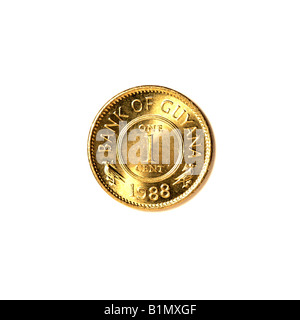 'Moneta di guyanan' Foto Stock
