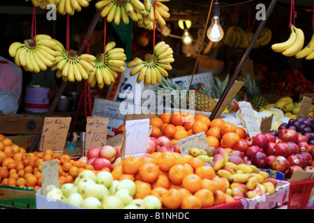 Hong Kong il Mercato Stanley colori e texture Foto Stock