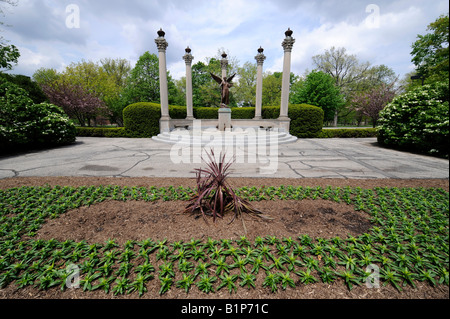 Sfera fratelli memorial a Ball State University nella città di Muncie Indiana IN Foto Stock