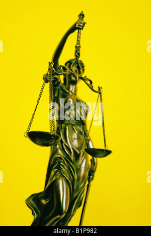 Giustizia Justitia Foto Stock