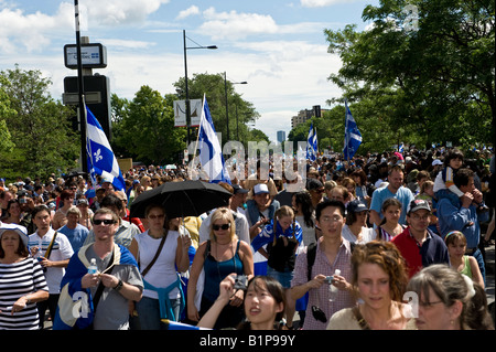 Sfilata della Fete Nationale Foto Stock