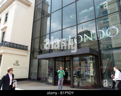 Coutts Bank, Strand Londra Foto Stock