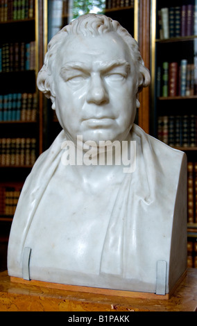 Sir Joseph Banks 1743 1820 Annuncio botanico realizzato da Sir Francis Chantrey 1822 Foto Stock