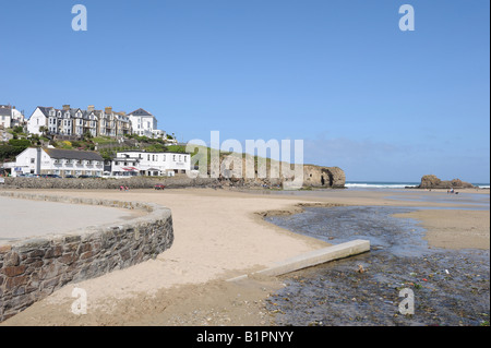 Perranporth beach Cornovaglia Foto Stock